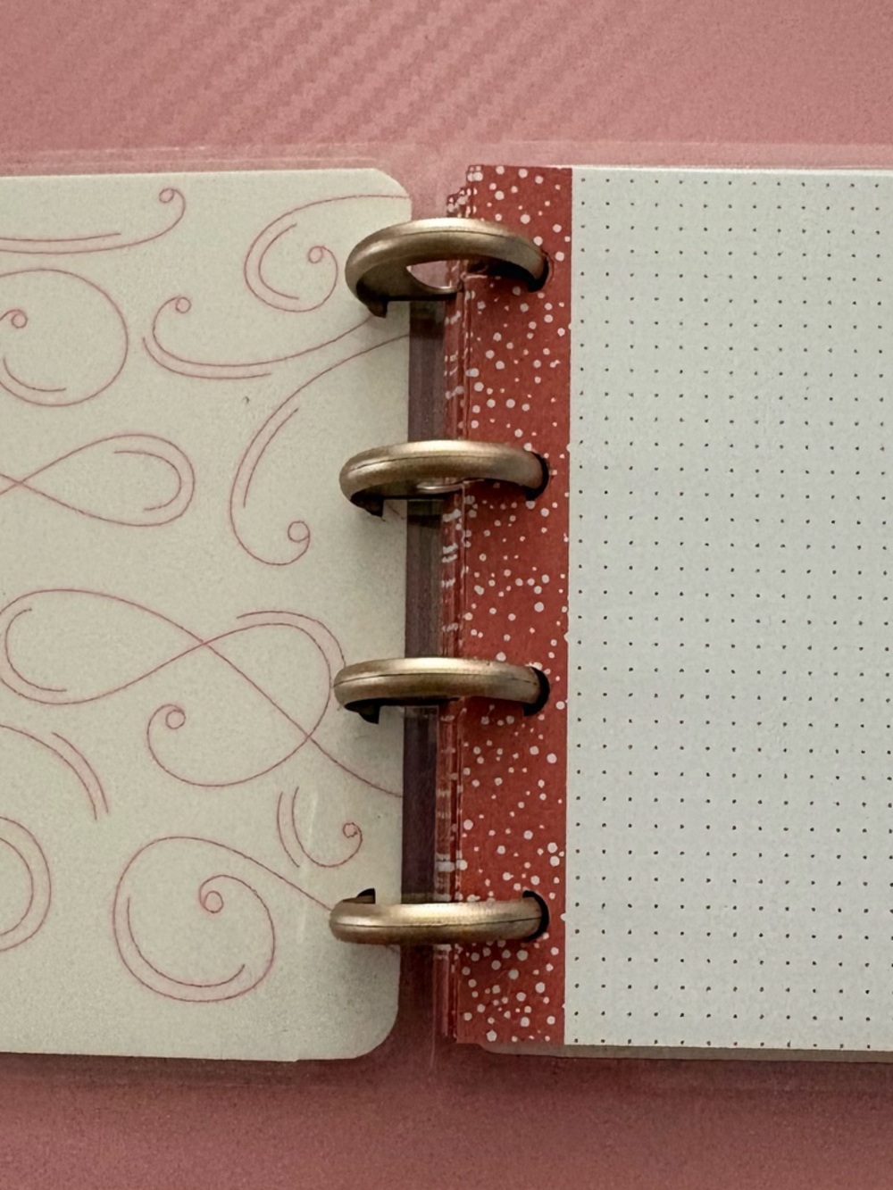 Pink Happy Planner Micro Notebook - Picture 3 of 4